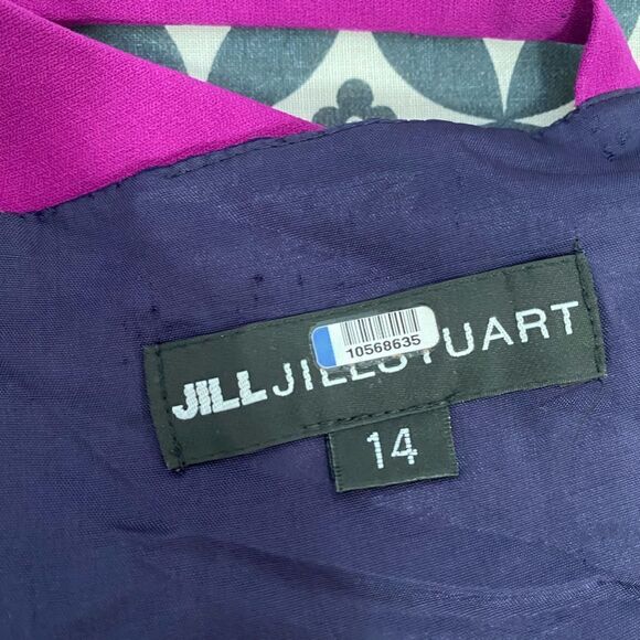 Jill Jill Stuart Viola Colorblock Gown Dress - Picture 4 of 8